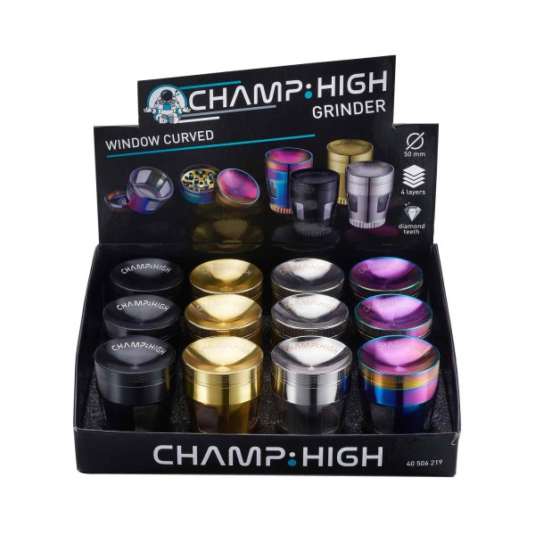 Champ High Grinder Window Curved 50mm - Χονδρική